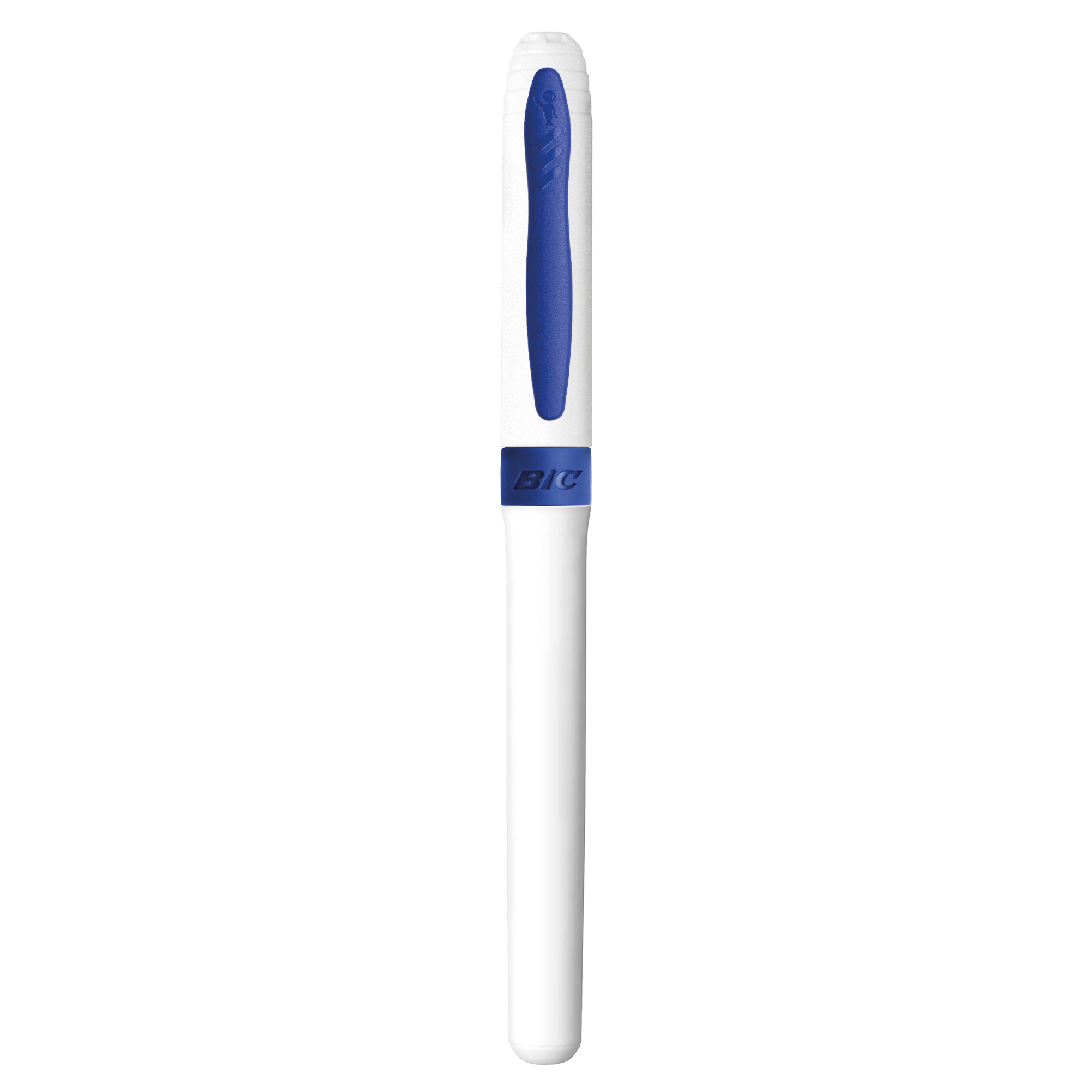 Marqueur publicitaire indélébile BIC® Mark-it Permanent Blanc - bleu